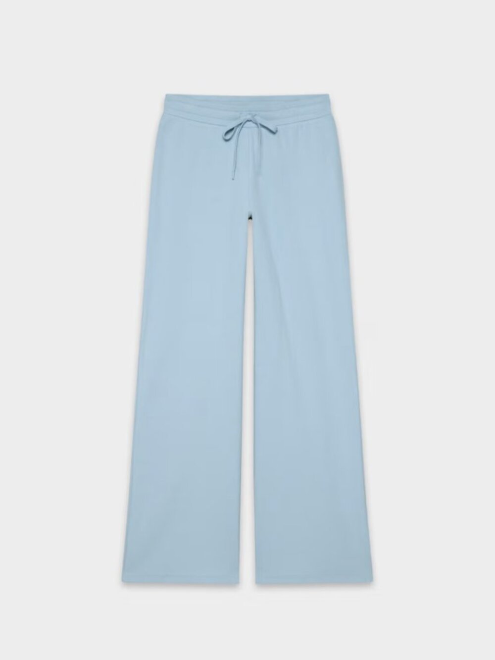 NWT Aritzia Homestretch Rib KICKBACK Pant Ripple Blue L - Picture 6 of 9